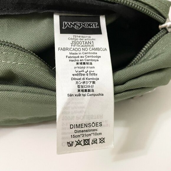 JanSport Green Waist Bag - Picture 8 of 16